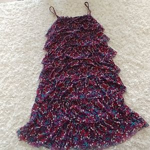 Express ruffled dress